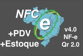 Emissor Nfc Nfe Nota Fiscal 4.0 Com Pdv Sem Mensalidade 2019