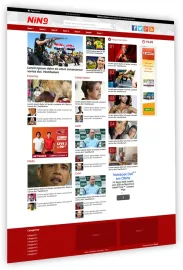 Nin9 Template De Portal De Not�cias Para Wordpress