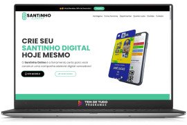 Script Santinho Poltico Digital Web PHP SAAS