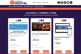 Script Cat�logo de produto Digital em php com Painel Administrativo