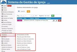 Gest�o Script Para Administra��o De Igrejas Em Php