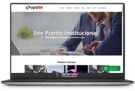 Site Institucional 100% responsivo em PHP MySQL