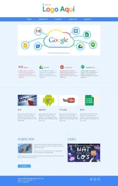Site Institucional, Empresarial + Admin - Responsivo