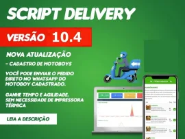 Script Delivery Pizzaria Lanchonete Via Whatsapp Vers�o 10.4