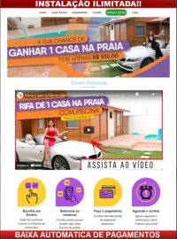 Script Rifa Online Wordpress + Baixa Automatica + Comissao