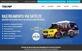 Site Para Empresas De Rastreamento E Monitoramento Veicular