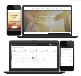 Plataforma online em PHP para gerenciamento de Igrejas